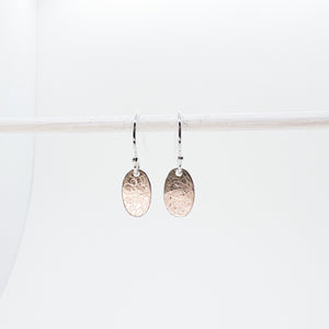 Oval Scribbled Earrings