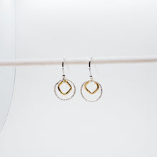 Load image into Gallery viewer, Petite Two-Toned Earrings