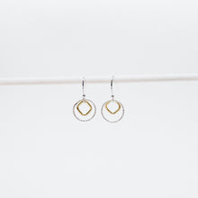 Load image into Gallery viewer, Petite Two-Toned Earrings