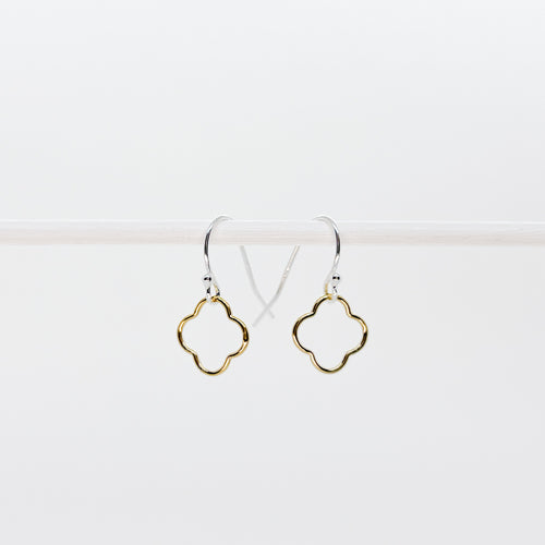 Petite Gold Flower Earrings