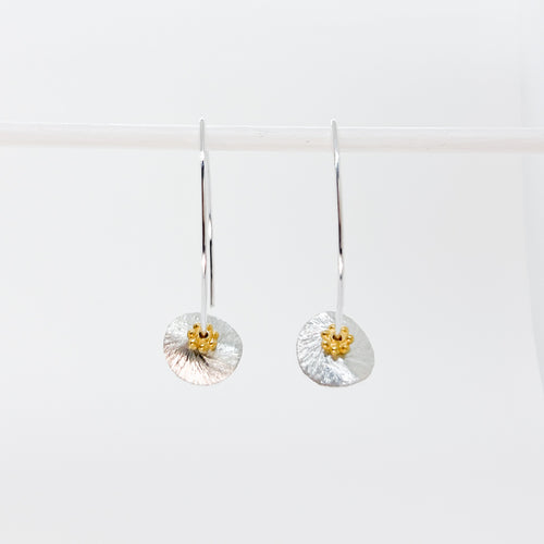 Two-toned Petal Earrings