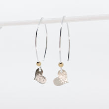 Load image into Gallery viewer, Medium Scribble Heart Earrings