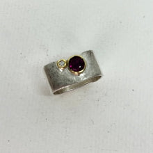 Load image into Gallery viewer, Stacking Garnet Rings