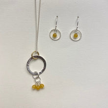 Load image into Gallery viewer, Sterling Silver Citrine Necklaces