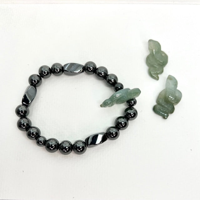 Balanced Magnetic Hematite Healing Bracelet