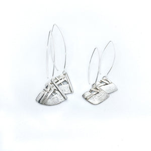 Medium Woven Kite Earrings