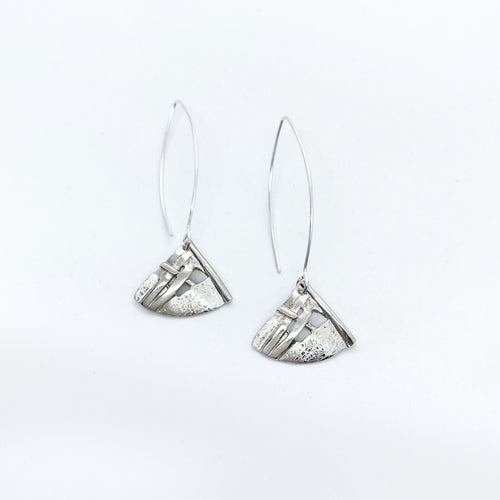 Long Woven Kite Earrings